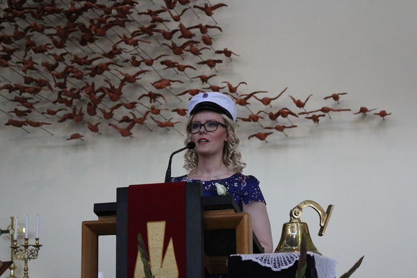 Lára Margrét Gísladóttir dux scholae