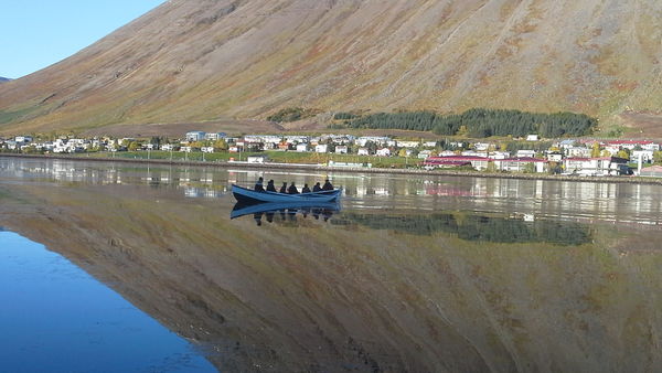 Veðrið lék við okkur í dag