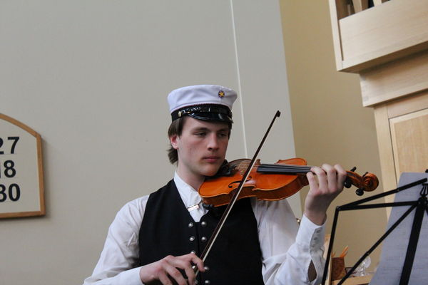 Hilmar Adam Jóhannsson flytur lagið I dreamed a dream ásamt Önnu Aniku Jónínu Guðmundsdóttur og Aroni Ottó Jóhannssyni.