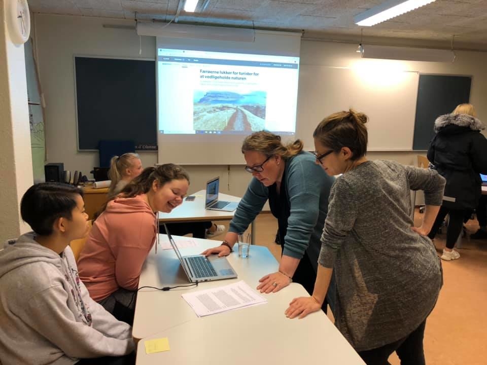 Kynningar á dönsku - Þemað var Færeyjar