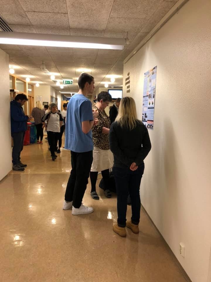 Frá veggspjaldakynningum meistaranema í Háskólasetri Vestfjarða