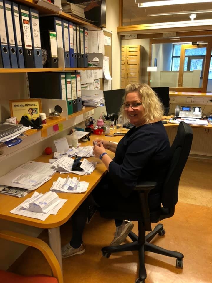 Elín ritari með alla þræði í hendi sér