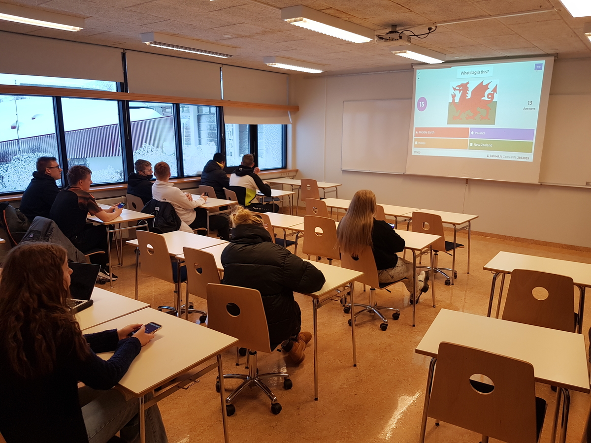Kahoot um hin enskumælandi heim