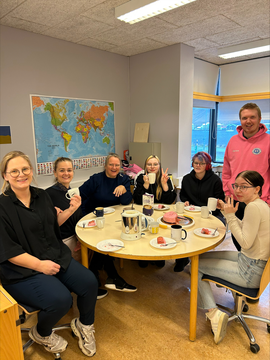 Nemendur og kennarar 