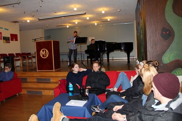 Hljóðfæraleikur á setningu Vísindadaga