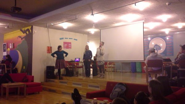 í kjölfar Bríetar-hópurinn í góðri heimsókn