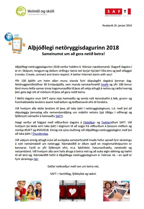 Alþjóðlegi netöryggisdagurinn