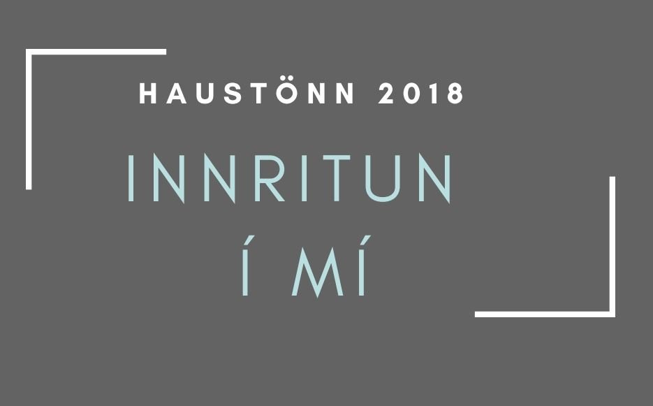 Innritun stendur yfir