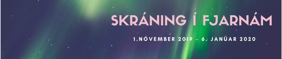 Innritun og skráning í fjarnám