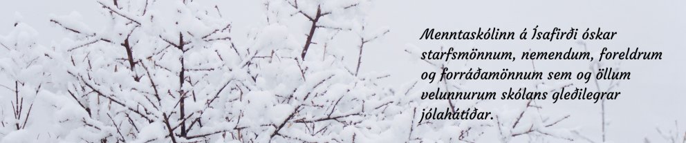 Tilkynning vegna COVID-19 veirunnar