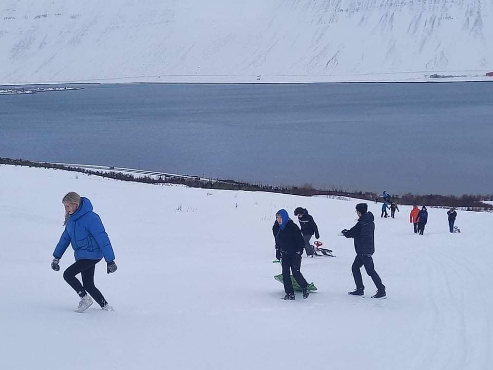 Gestir frá Lycée Ste Marie du Port í MÍ