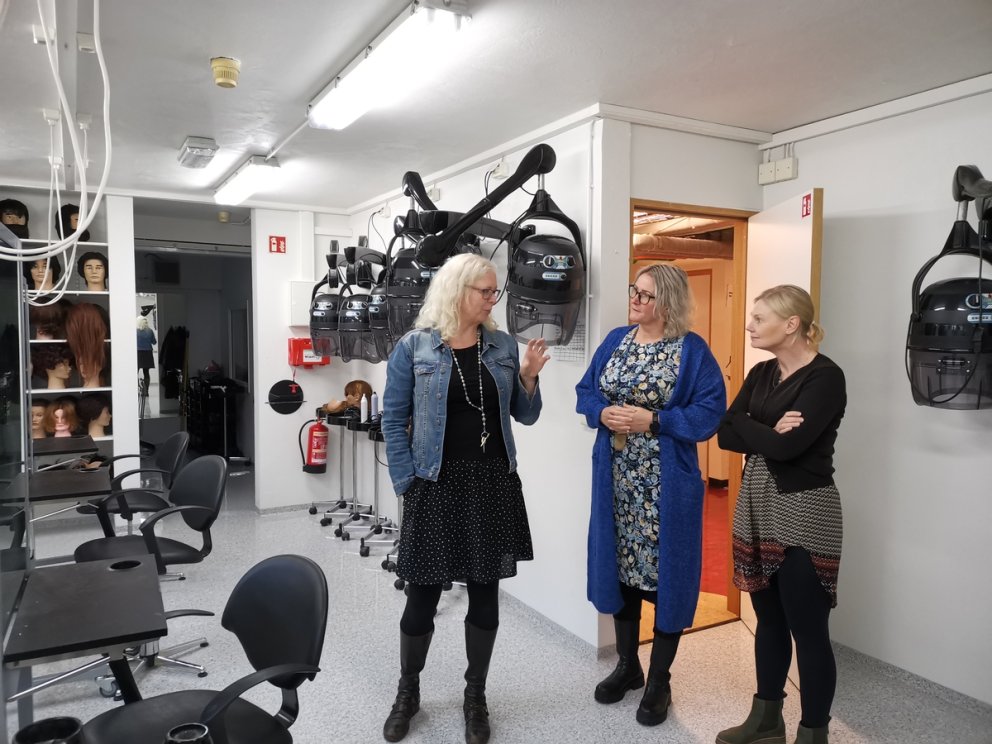 Mennta- og barnamálaráherra í heimsókn