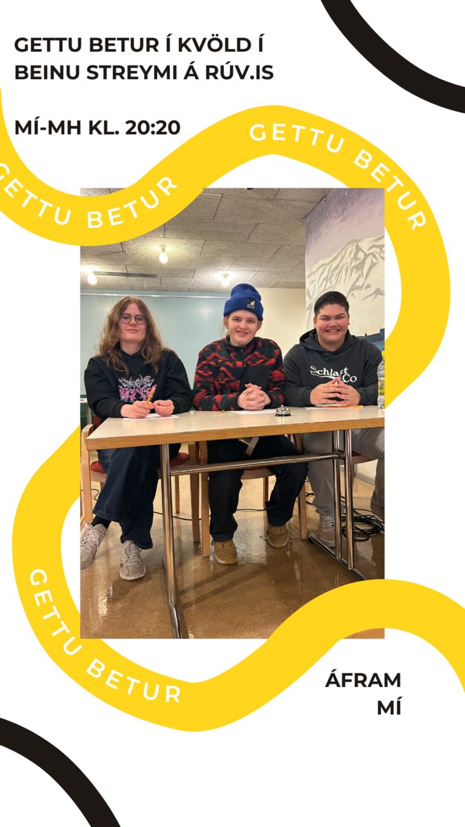 MÍ mætir MH í Gettu betur