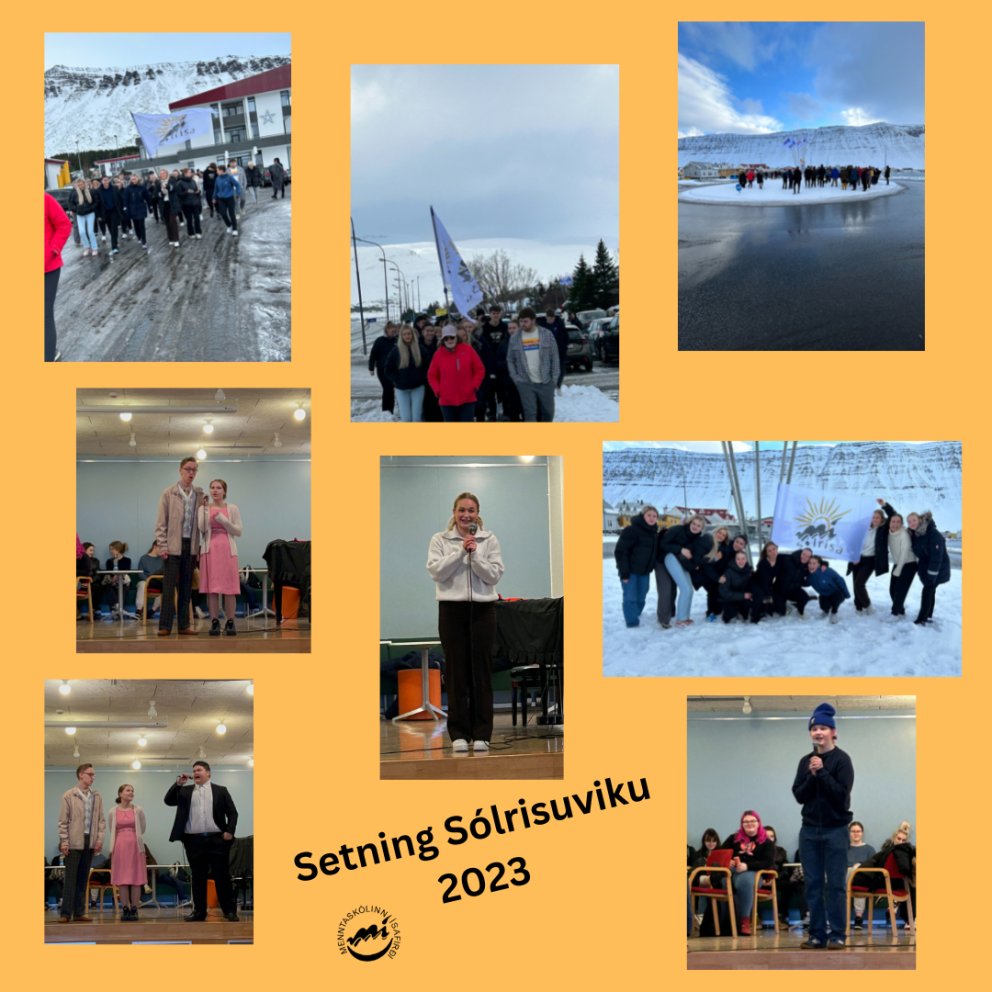 Setning Sólrisuvikunnar 2023