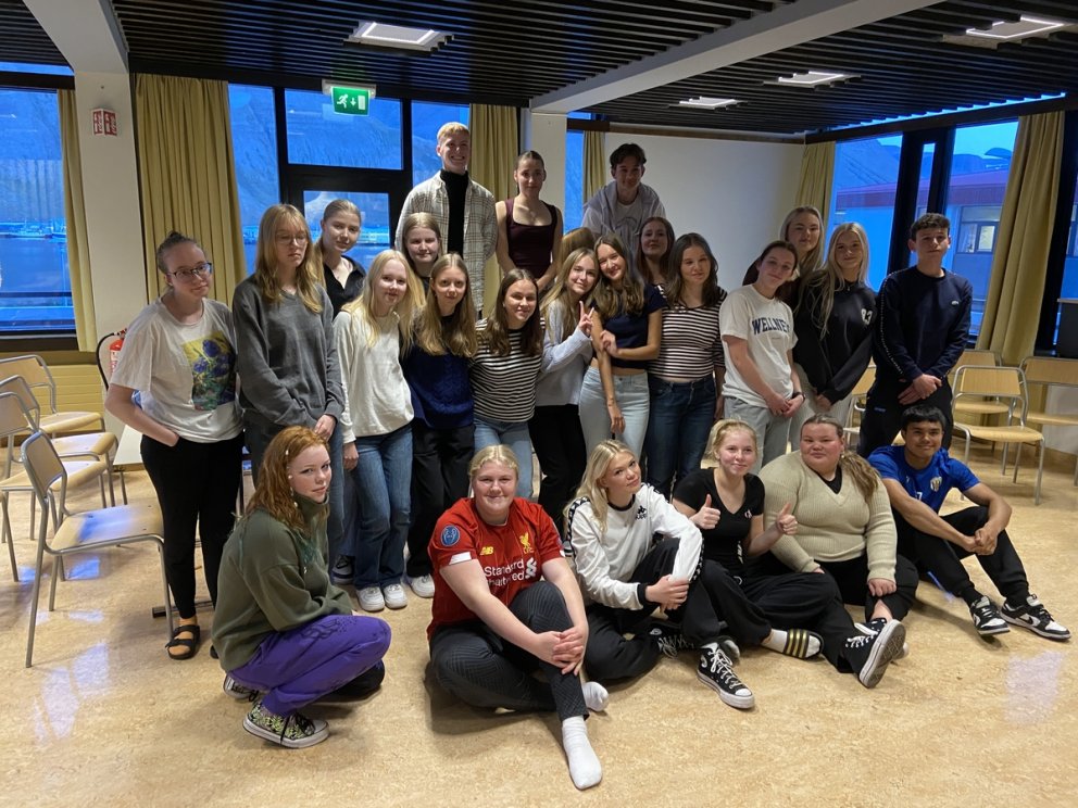 Heimsókn frá finnskum framhaldsskóla