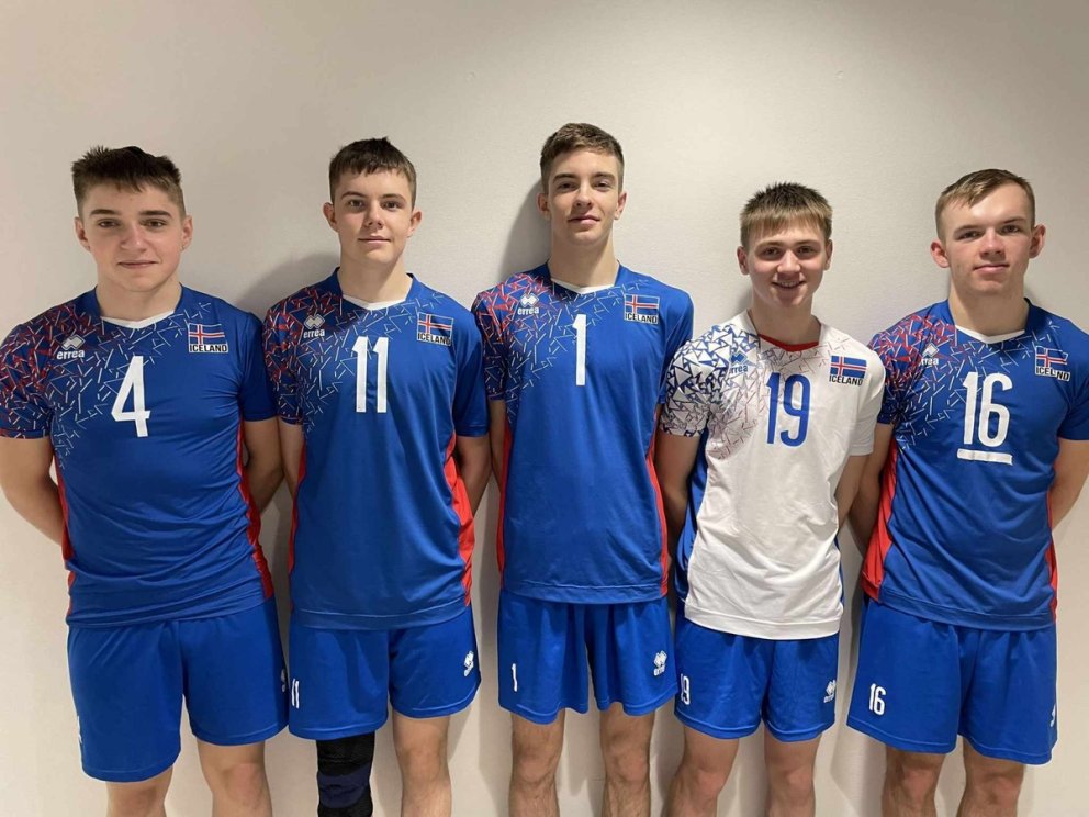 5 nemendur á íþróttasviði í U19 landsliði í blaki