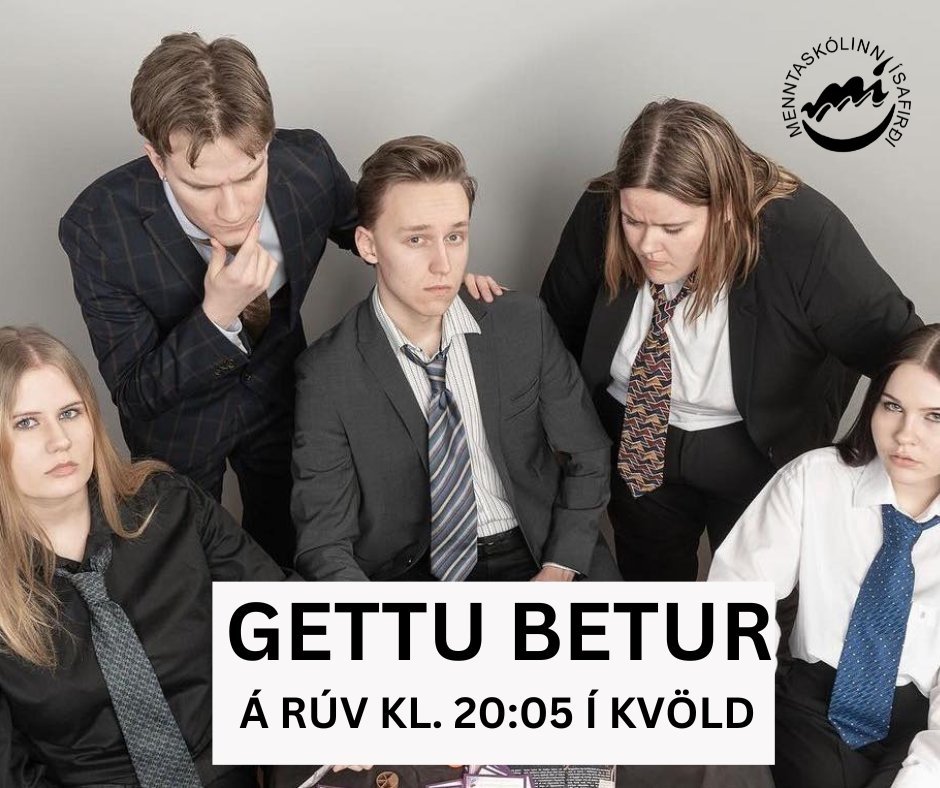 MÍ keppir í Gettu Betur í kvöld
