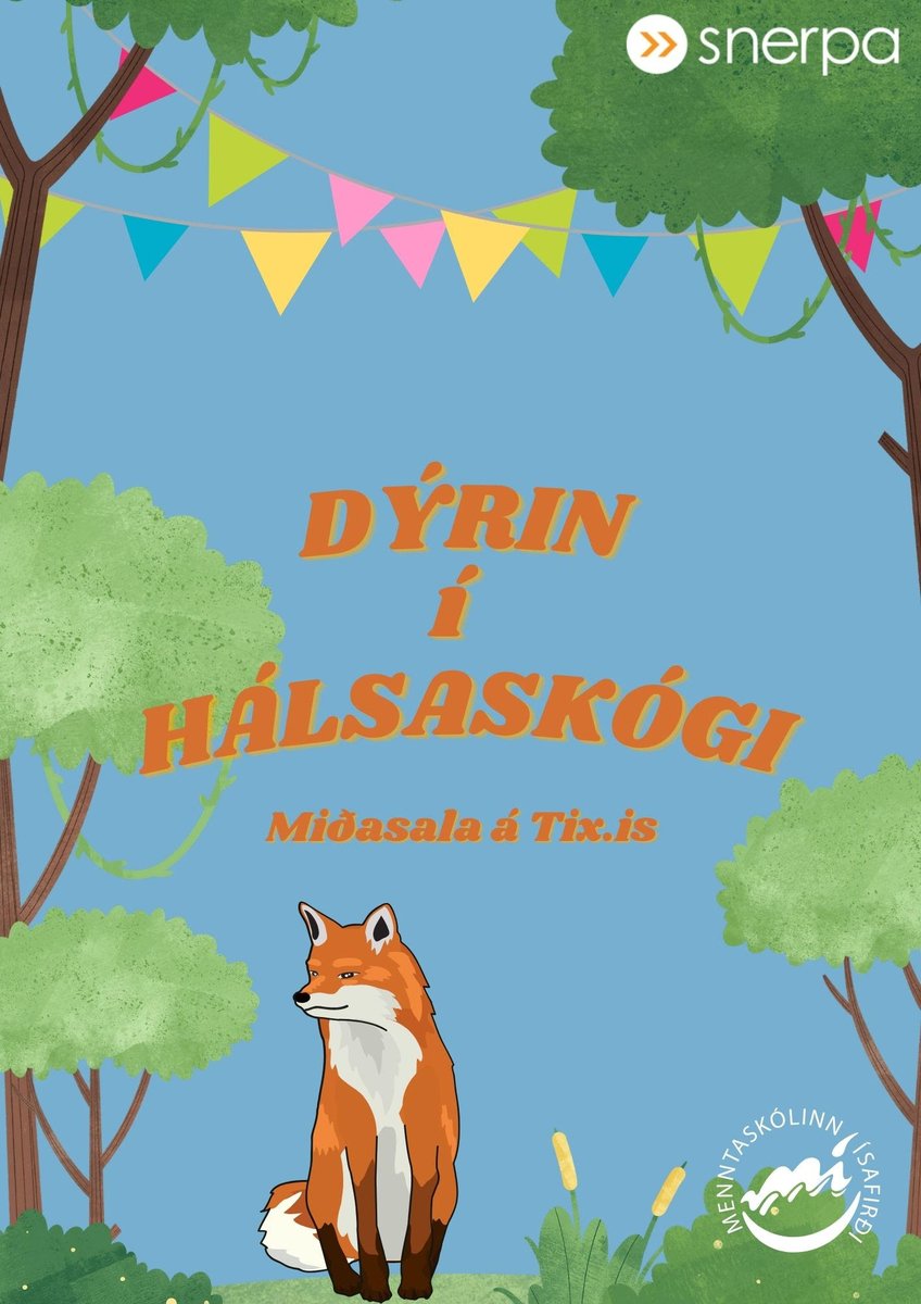 Dýrin í hálsaskógi - miðasala opnar í dag kl. 12