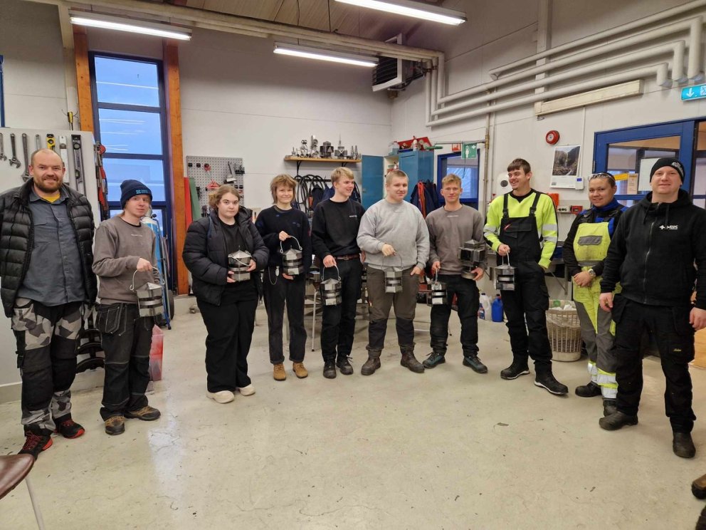 Nemendur frá Danmörku í heimsókn