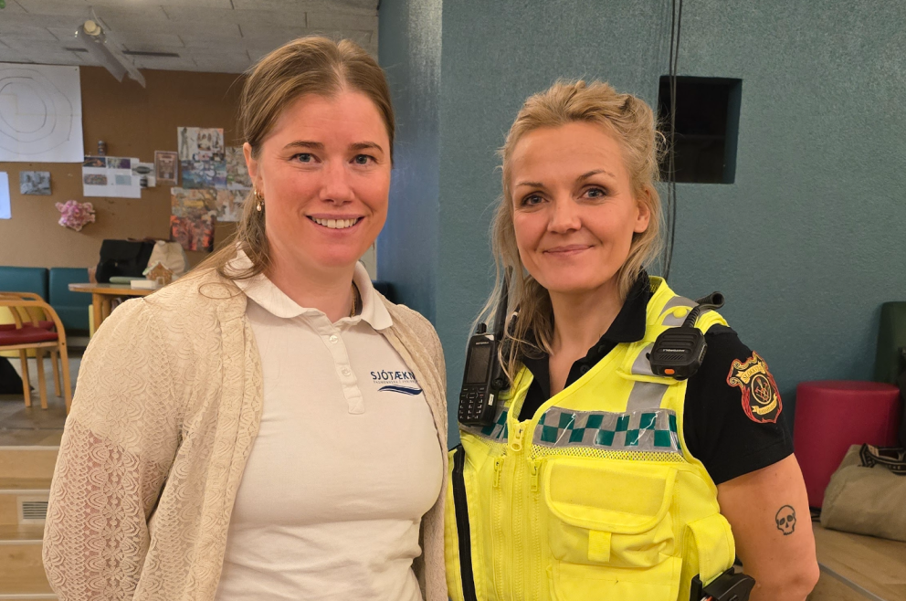 Öryggisgjöf frá Sjótækni