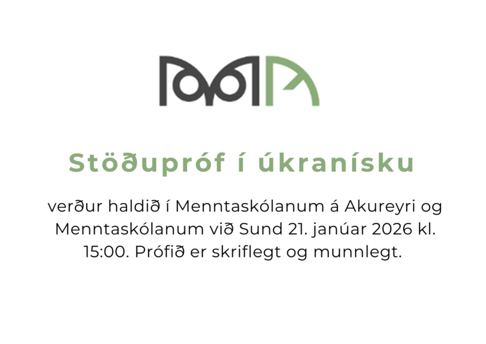 Stöðupróf í úkranísku