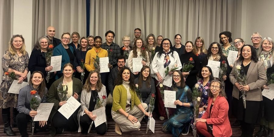 Frá úthlutun styrksins