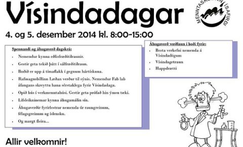 Myndir frá Vísindadögum