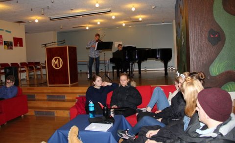 Hljóðfæraleikur á setningu Vísindadaga