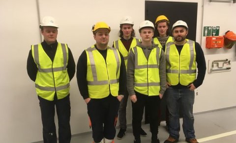 Vettvangsferð nema í VVA