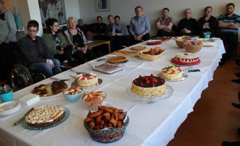 Kaffisamsæti útskriftarnema og dimission