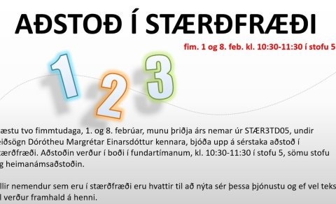 Aðstoð í stærðfræði