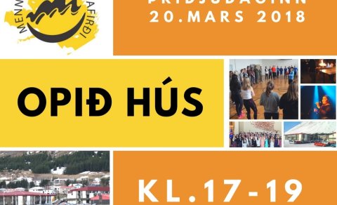 Opið hús 20. mars