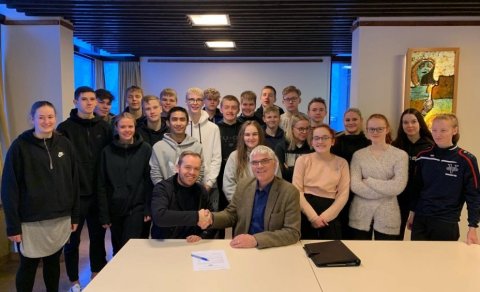 Undirritun samnings við Ísafjarðarbæ