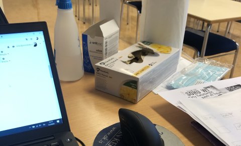 Kennaraborð á Covid tímum