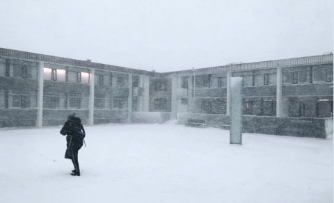 Vetrarlegt í vikunni sem leið