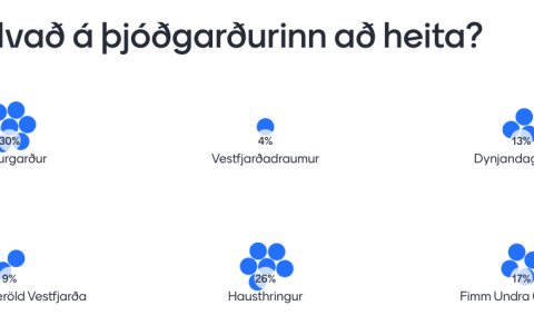 Hér má sjá 6 efstu tillögurnar sem nemendur kusu um í áfanganum UMÁT.