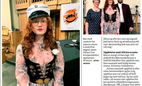 Úr viðtali Fréttablaðsins við Rán Kjartansdóttur