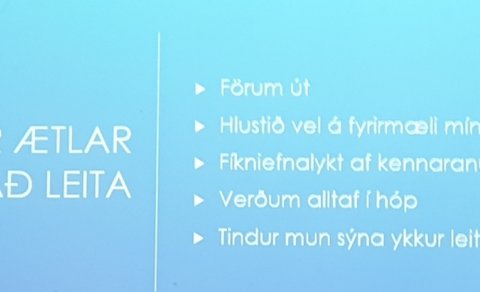 Tindur ætlar að leita