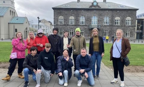 Forsetaheimsókn starfsbrautar