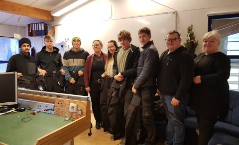 Gjöf til nemenda frá Rafmennt