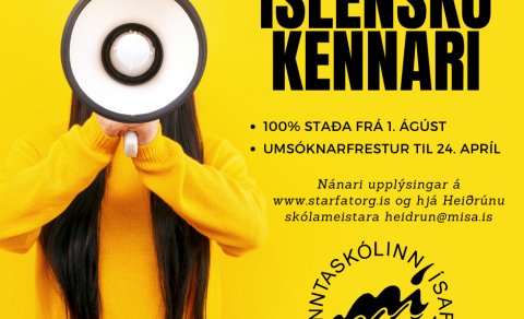 Íslenskukennari óskast