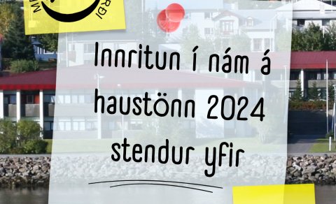 Innritun í nám á haustönn