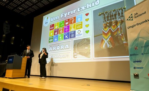 Lið MÍ í úrslit ungra frumkvöðla