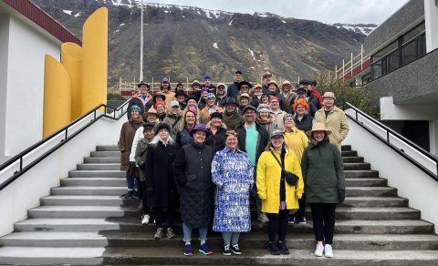 Heimsókn frá Húsavík