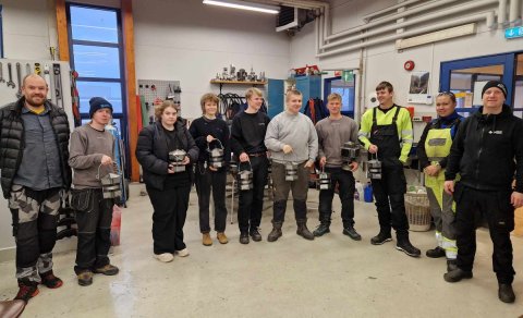 Nemendur frá Danmörku í heimsókn