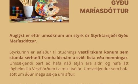 Styrktarsjóður Gyðu Maríasdóttur