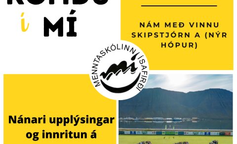 Innritun í nám á haustönn